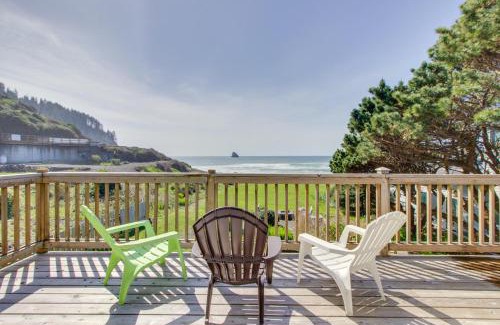 Cape Meares House | Shoreline Cottage Oceanfront Vacation Rental