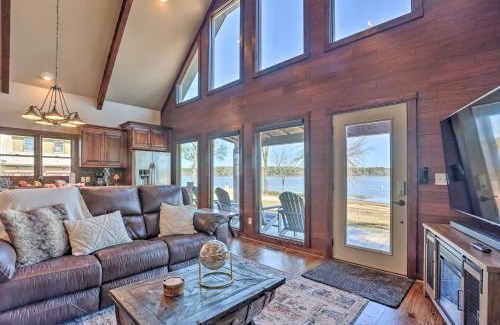 Shelby House | Shoreline Home with Boat Dock and Fire Pit in Shelby!