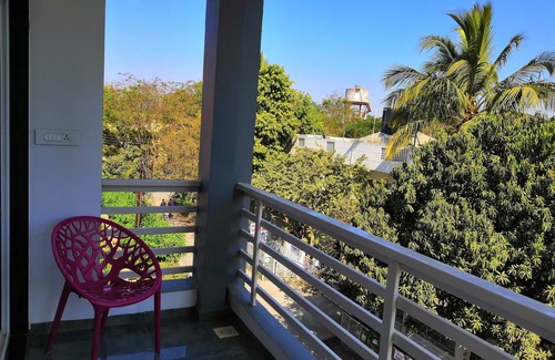 Indore House | Shrivardhan Homestay Penthouse is centrally located, so you can easily get to know the city's fascinating tourist attractions