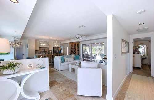Siesta Key Village House | Siesta Key Oasis-Spectacular with heated pool/spa and steps to beach and Village