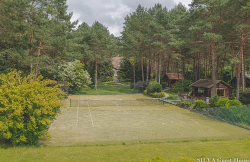 gmina Karsin House | SILVA Guest House - dom wczasowy, tenis, basen, balia i sauna