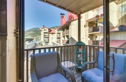 Taos Ski Valley Apartment | Ski-in Red River Retreat: Balcony, Mountain Views!