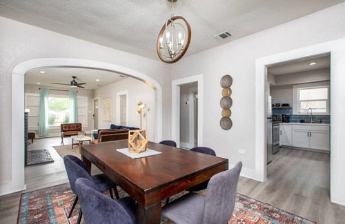 Eastside Promise Neighborhood House | Sleek Dignowity Hill House with King Beds