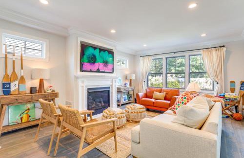Long Branch House | Sleek Long Branch Vacation Rental with Pool and Patio!