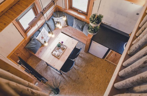 Zuna Cabin | Sleeping at 4 meters height, with beautiful views of the Regge!