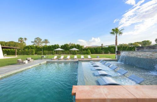 Bermuda Dunes Villa | Sleeps 20 Architectural Mansion w Pool Indoor Tennis Court Game Room Starlight Estate by AvantStay