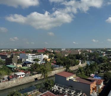 Naga Apartment | SM Naga City 2BR River view Balcony with Fiber Internet