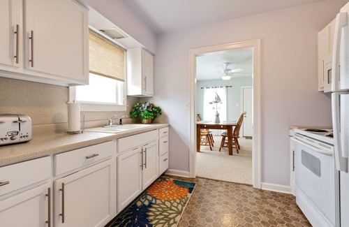 Buchanan Dam House | Small but cozy apartment style lakefront home on Buchanan Dam with great views!
