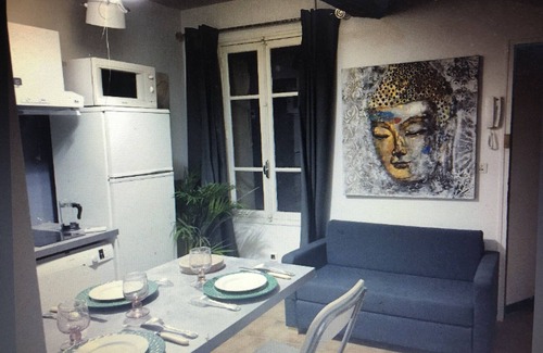 Faubourg Apartment | Small rooftop apartment in the city center, large roof terrace, silence
