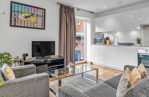 Haggerston Apartment | Smart and sophisticated Shoreditch Square serviced apartments for your stay.