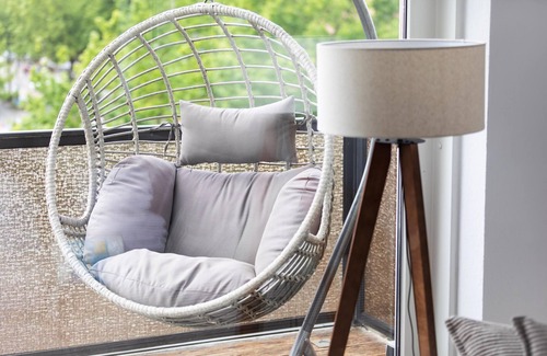 Bad Zwischenahn Apartment | SmartFewo: Penthouse | BBQ | balcony | parking lot