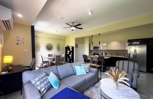 Saint Andrew Condo | Smurfs Pad @ Mont Charles. Stylish 2-BDR Condo in a Prime Location in Kingston.