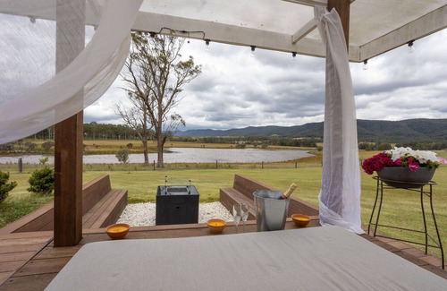 Millfield House | Soulful Grande Manor with mineral pool on private acres