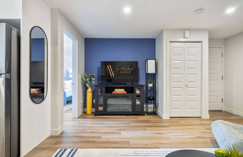 Cochrane Condo | Southern Horizons | Mini Nordic Spa | Fenced Yard