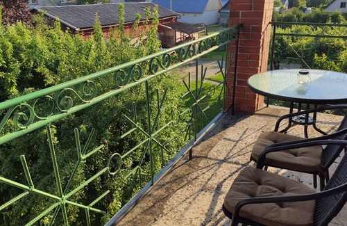 Kluoniskiai Apartment | Spacious 110 m2 apartment with forest view