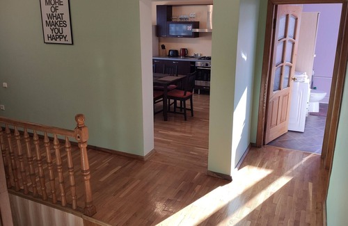 Kluoniskiai Apartment | Spacious 110 m2 apartment with forest view