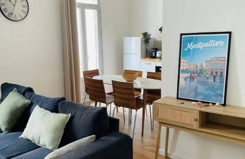 Gares Apartment | Spacieux T3 Rénové au Coeur de Montpellier