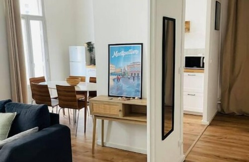 Gares Apartment | Spacieux T3 Rénové au Coeur de Montpellier