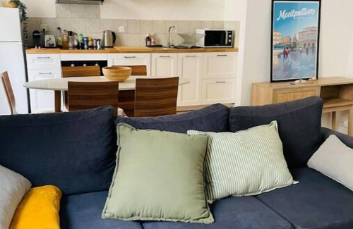 Gares Apartment | Spacieux T3 Rénové au Coeur de Montpellier
