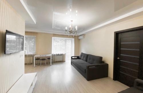 Dnipro Apartment | Spacious 1-bedroom near Most City Center