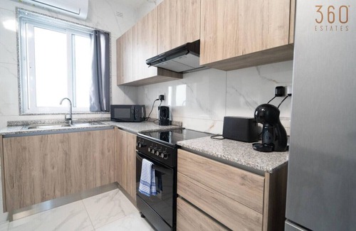 Tarxien Apartment | Spacious 1BR home with comfortable bed w/WIFI & AC