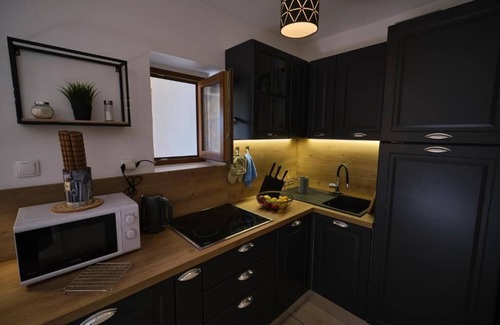 Stara Baska House | Spacious 2 bedroom, living room, 2 bathroom house BAYA, with outdoor terraces,