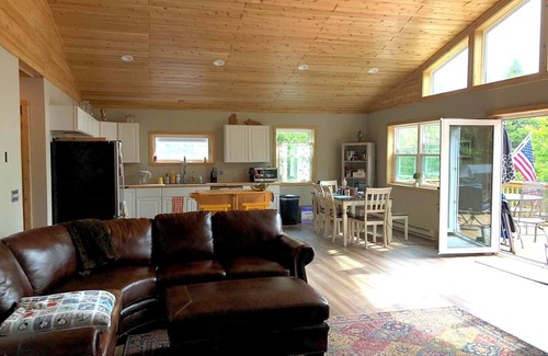 Cedarville House | Spacious 2 br cottage with expansive deck, firepit, hammocks, and more!