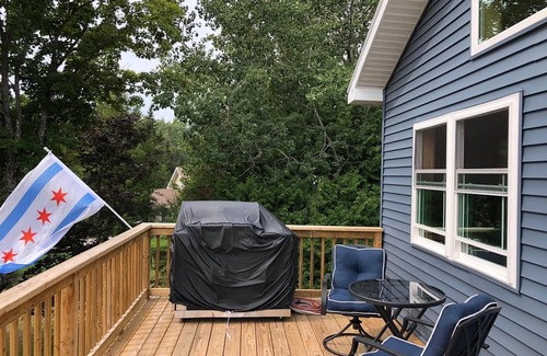 Cedarville House | Spacious 2 br cottage with expansive deck, firepit, hammocks, and more!