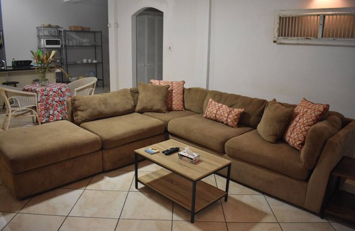 Castries Apartment | Spacious 2BR Villa, Stunning Caribbean Sea View, 10 mins from the beach!