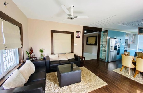 Sarjapur Villa | Spacious 5-bedroom villa in fabulous Bengaluru with WiFi, AC.