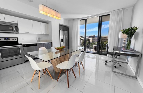 Bay Harbor Islands Apartment | Spacious and Stylish Terrace 1BD Apt | Balcony, Kitchen and Daily Housekeeping