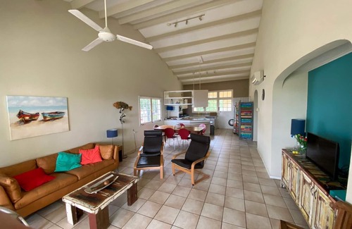 Piscadera Apartment | SPACIOUS APARTMENT WITH 2 BEDROOMS, SEA AND POOL ON PROTECTED RESORT