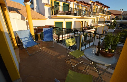 Guia Apartment | Spacious Apartment with 2 large Sun Trraces overlooking Pools and Manicured Gardens