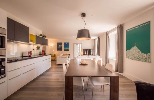 Central Interlaken Apartment | Spacious apartment with terrace lounge and wellness area