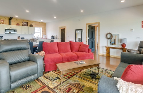 Greene Cabin | Spacious Greene Cabin Rental on 650-Acre Vineyard!