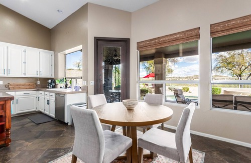 Foothills Club West House | Spacious home with private pool, jetted tub, fireplace, grill, & full kitchen