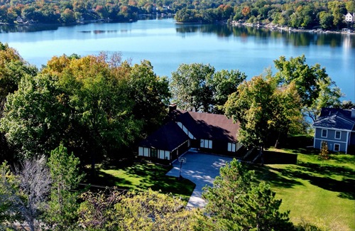 Colgate House | Spacious Lake House with Beautiful Views and 123 Feet of Swimming Frontage
