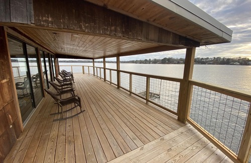 Titus House | Spacious Lake Retreat with Spectacular Water Views from Every Room in the House