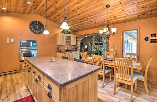 LaPorte House | Spacious Lakefront Home w/Patio & Boat Dock!