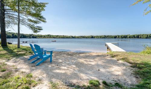 Kendall House | Spacious Lakefront Home with Firepit Near South Haven