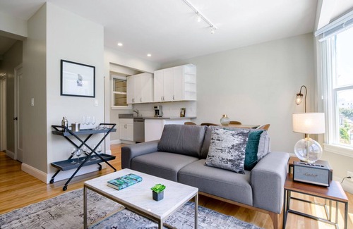 Marina District Apartment | Spacious Marina District 2BR w/W/D, walk to Marina Green by Blueground