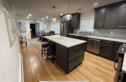 Salisbury House | Spacious newly renovated home on Riverside Drive with Gameroom & Fire Pit
