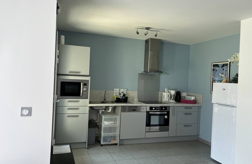 Messanges Apartment | Spacious, quiet, comfortable duplex, south-facing, heated covered swimming pool
