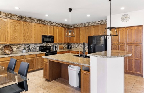 Laveen Village House | Spacious Resort-Style Retreat: Pool ~ Scenic Views