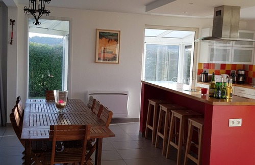 Urville-Nacqueville Villa | Spacious villa 100 meters from the beach and nautical base, quiet, 12 people