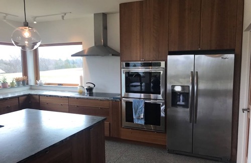 Charlotte Cabin | Spacious waterfront home w/phenomenal lake views, fireplace, & shared dock