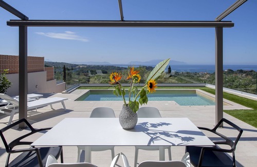 Kanali Villa | Special Offer! Villa Andromeda in Preveza wth pool and sea views