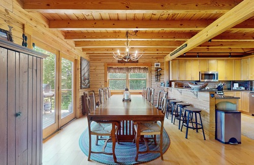 Easton House | Spectacular home w/views, expansive deck & hot tub; close to skiing & hiking