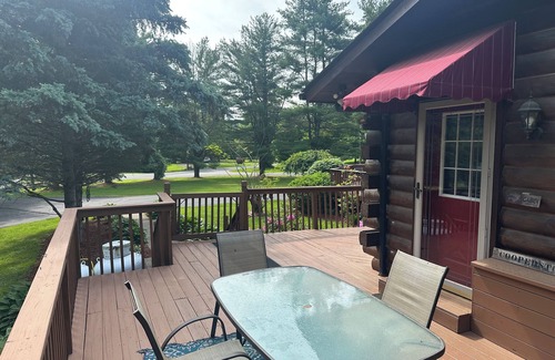 Marlboro Apartment | Spectacular Log Home Estate North Wing Apt