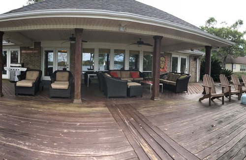 Brookeland House | Spectacular View! Waterfront Home on Lake Sam Rayburn - 300 ft. Frontage